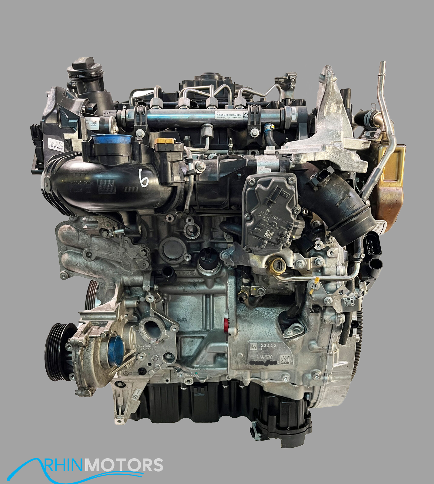 Motor Engine OM654.920. Mercedes Benz A6540301101
